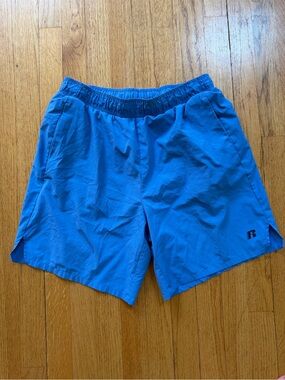 Russell Athletic Royal Blue Training Shorts with Drawstring